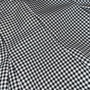 Brand~ NASTY GAL, Size~ US: 6, UK: 10, and Eur: 38, Pattern~ B/W gingham